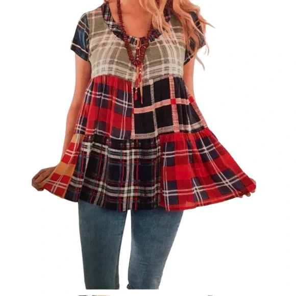 NWT.  Sacred Threads Blouse S/M.   218347.  CL/GR04 - Picture 3 of 3